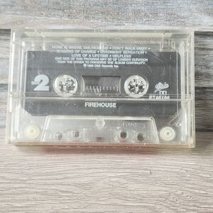 🔥 Firehouse Cassette Tape Classic Rock Music 90s